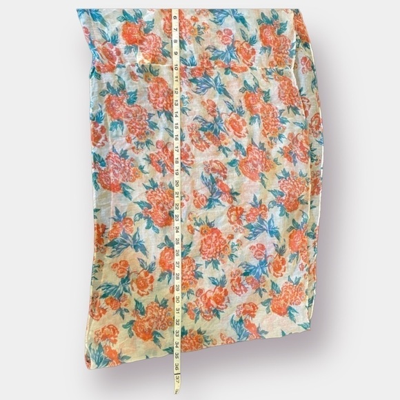 2 Infinity Scarves Chevron and Floral Scarf - Picture 9 of 12